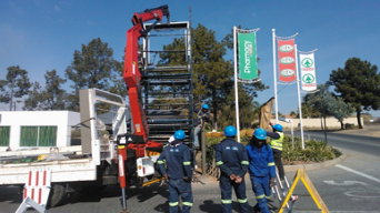 Prosel Sign Systems | Signage Installation Truck